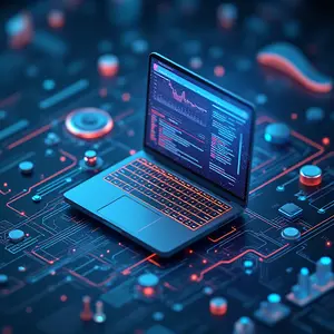 IT Budget Cost Optimization Laptop with cg display